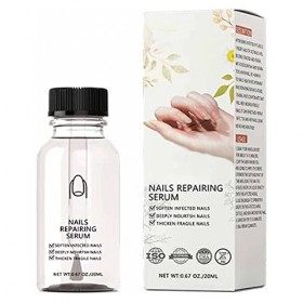 Nailgro Strong Nail Growth & Strengthening Serum, 7 Jours Nail Growth Strengthening Serum, Fortifiant Pour Ongles Abîmés, Cra