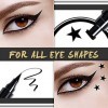 Stylo Eyeliner Imprimé 2 En 1 Stylo Eyeliner Liquide éTanche à SéChage Rapide Stylo Eyeliner Imprimé Visage Stylo Eyeliner Ou