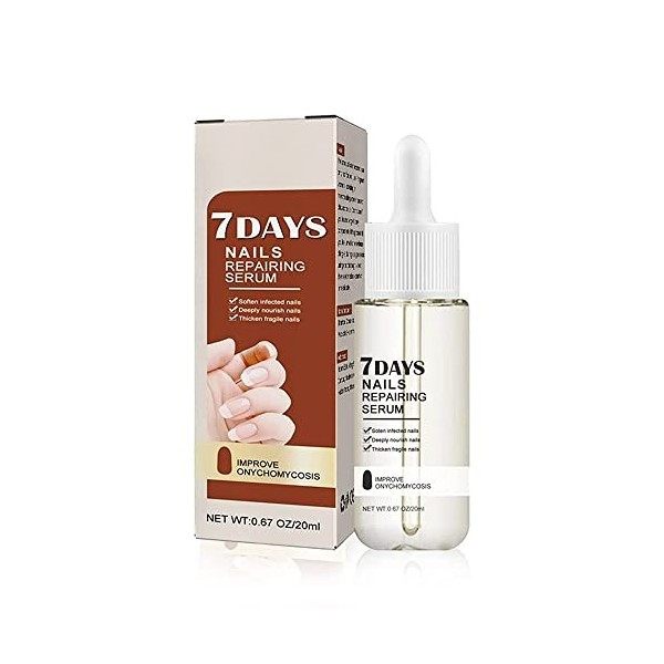 Sérum de croissance et de renforcement des ongles 7 jours, Sérum de croissance et de renforcement des ongles 20 ml, Sérum dh