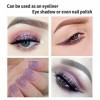 Boobeen Colorful Glitter Eyeliner Liquid Shimmer Eyeliner Waterproof Metallic Eyeliner Smudge-Proof Convient aux femmes, 1 Pc