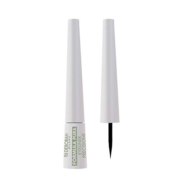 Deborah Milano - Eyeliner Précision Formula Pura Haute tolérance sans parabène, Finish intense à Longue Tenue No Transfer, Ul