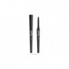 Pupa Milano Vamp! Waterproof 2 in 1 Eye Pencil - 101 Rockstar Grey For Women 0.12 oz Eye Pencil