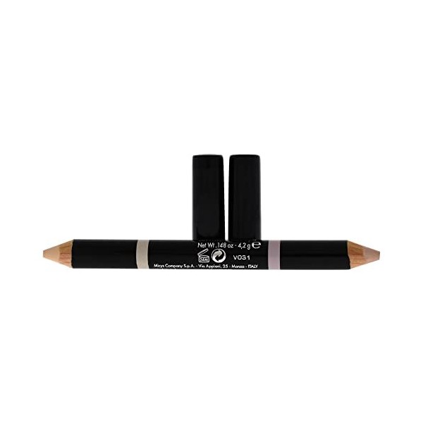 Pupa Milano Duo Highlighter Matt and Shine 001 Beige pour Femme Crayon pour Yeux 0,148 oz 4.38 ml