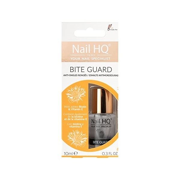 Nail HQ Mordre Garde Arrêtez Mordant Clou Traitement 10 ml