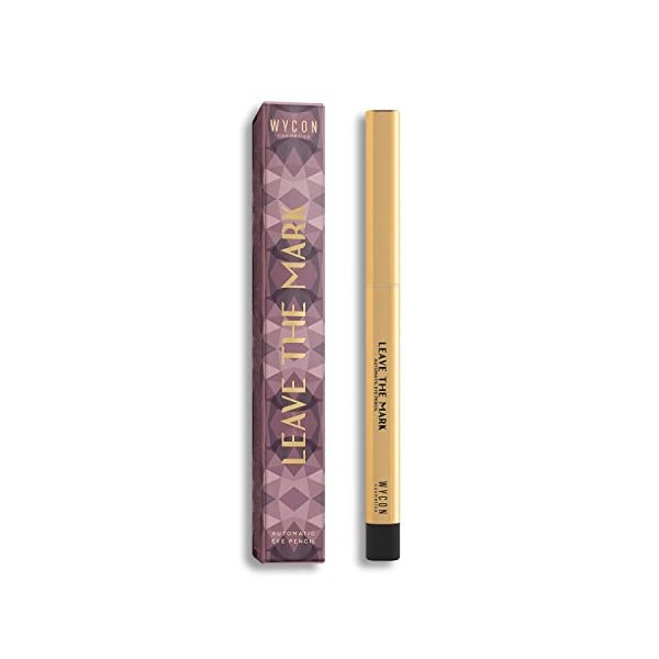 WYCON cosmetics LEAVE THE MARK CRAYON AUTOMATIQUE POUR LES YEUX - Crayon Automatique pour les Yeux Noir Waterproof, formule c