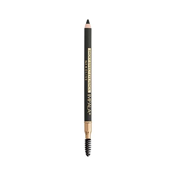 Impala - Smoky Effect Kajal Eye Pencil Couleur 03 Vert olive| Crayon pour les yeux | Finition Mate | Texture crémeuse facile 