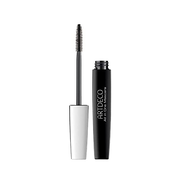 Artdeco 1180-02012 All in One Mascara 01 Black 10 ml & 1180-21105 Crayon Contour Yeux Résistant à lEau 10 Black 1,2 g