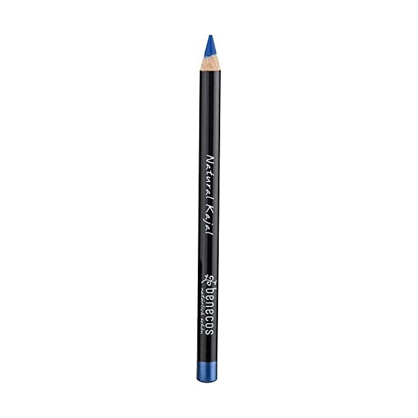 benecos Natural Cosmetics - Crayon Kayal - sans Talc - Bleu Vif