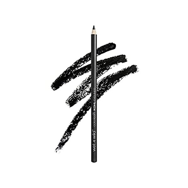 wet n wild - COLOR ICON KOHL EYELINER PENCIL - couleur intense & longue durée - Teinte Babys got black - 100% Cruelty Free