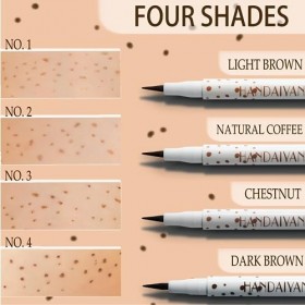 Outil de Maquillage de Taches de Rousseur, Imperméable Stylo de Maquillage de Fausses Taches de Rousseur, Stylo de Tache de R