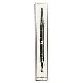 Beauty Forever Eye Pinceau à sourcils à double extrémité avec pinceau à sourcils, sans aiguisage, doux, mat, imperméable, ant