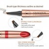 Crayon à sourcils – Stylo à sourcils de tatouage avec pointe fourchette, durable, imperméable et durable pour cheveux naturel