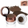 Boobeen Eyebrow Duo Kit - Gel et poudre pour sourcils, forme, définit, remplit les sourcils pour une couleur naturelle tout a