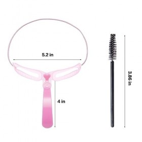 Modèle De Sourcil Réutilisable Outil,Pochoir Sourcils,8 Styles Sourcils Carte,Tampon À Sourcils,Kit De Pochoir À Sourcils,Kit