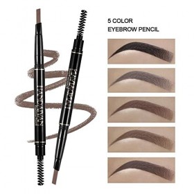 Stylo à sourcils imperméable stylo à sourcils professionnel stylo de maquillage durable stylo à sourcils triangle 4 couleurs 