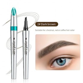 HOUSN Crayon Sourcil, Crayon à Sourcils Liquide,Microblading avec Applicateur à Pointe Mmicro-fourche, Crayon Sourcils Maquil