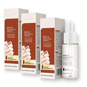 GFOUK Sérum de croissance et de renforcement des ongles 7 jours - Sérum de croissance et de force des ongles - Traitement de 