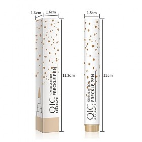 Stylo de Tache de Rousseur, Freckle Pen, Maquillage Stylo de Tache Rousseur, Crayon Tache de Rousseur Naturel Longue Durée Im