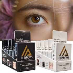 Fil-marqueur de microblading Alibrows pour mesure des sourcils chaîne de cartographie de 10 mètres Règle de tatouage pour sou