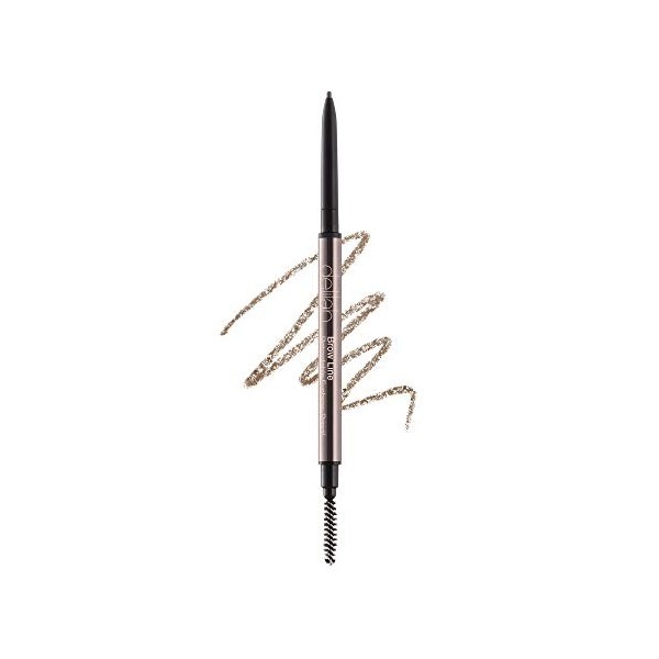 delilah Brow Line Retractable Eyebrow Pencil With Brush - Ash For Women 0.002 oz Eyebrow