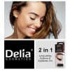 Delia Cameleo Teinture crème pour sourcils Marron foncé 3.0