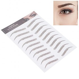 6D Sourcils Tatouage Autocollant Professionnel Étanche Sourcils Transfert Autocollant Sourcils Maquillage Outil pour Femmes e