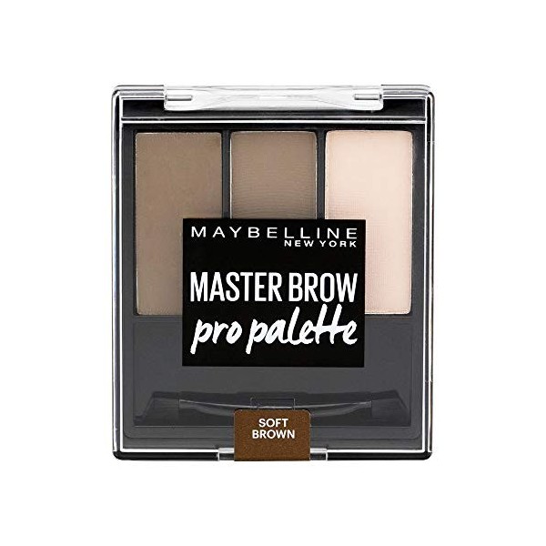 GEMEY MAYBELLINE 3 Soft Brown Kit Palette à Sourcils Claire