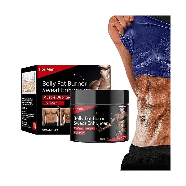 Crème Anti-Cellulite, Crème de Muscles Abdominaux, Abs Sculpting Cream, Crème Amincissante et Raffermissante Contre la Cellul