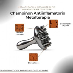 Champignons pour la métalthérapie corporelle, champignons de massage pour la métalthérapie, masseur professionnel anti-cellul