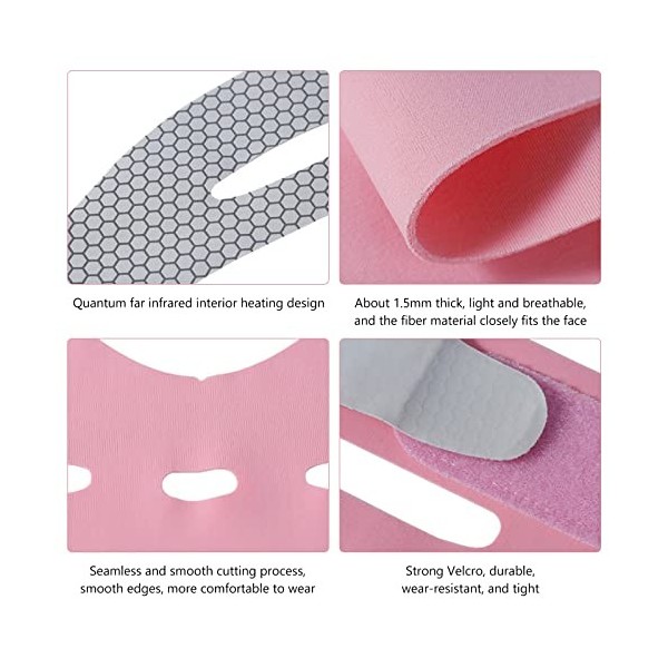 Sangle Amincissante pour Le Visage,Bandage pour Le Lifting Du Visage,Ceinture Amincissante pour Le Visage,Réducteur de double