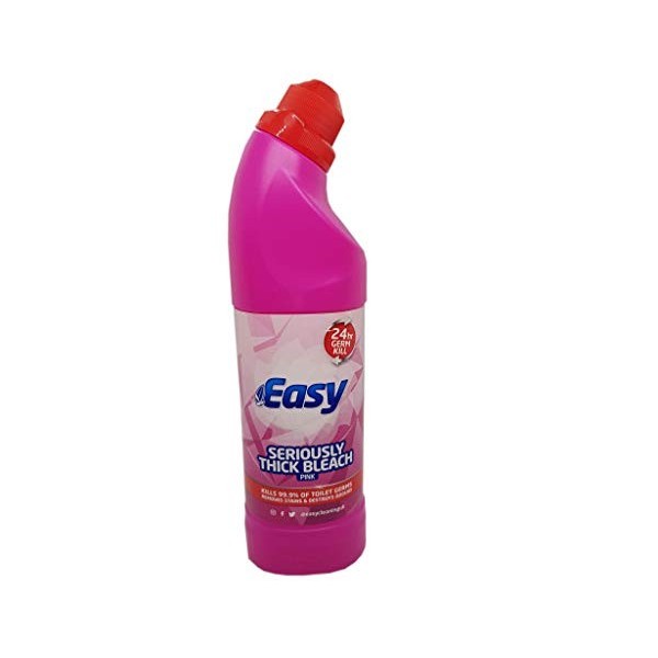 Easy Bouteille rose décoloré épaisse 750 ml