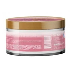 LAURA SIMS - Masque Capillaire Hydratant et Illuminant - Pour Cheveux Bouclés Frisés naturellement - Protéine de Soie Huile 