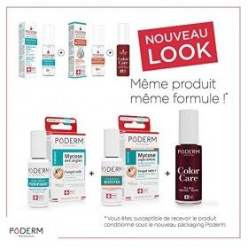 PODERM - LOT 3 PRODUITS | MYCOSE ONGLE TRAITEMENT PURIFIANT + BOOSTER - 2 Best Sellers pour soigner les ongles jaunes et abim