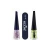 Herome 3-en-1 Nail Essentials Set Jaune - Travel Set - Soin Réparateur pour les Ongles Secs et Striés - Kit Avec Huile Nour