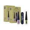 Herome 3-en-1 Nail Essentials Set Jaune - Travel Set - Soin Réparateur pour les Ongles Secs et Striés - Kit Avec Huile Nour