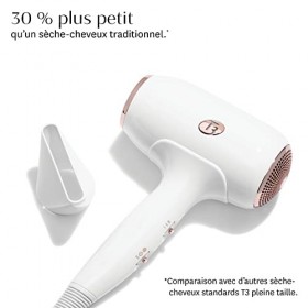 T3 Fit Sèche cheveux Professionnel Ionique Compact Séchage Rapide Léger et Ergonomique Lissage des Frisottis Plusieurs Combin