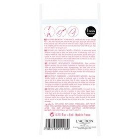 LAction Paris Nail Repairer, Repairs Damaged Nails, Restores Cracked and Broken Nails, 8ml