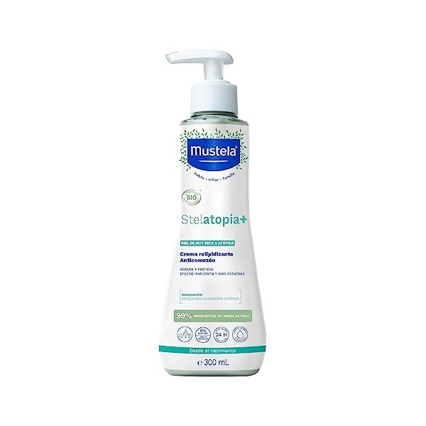 Mustela Stelatopia+ Crème Relipidante Anti-Grattage Bio 300 ml