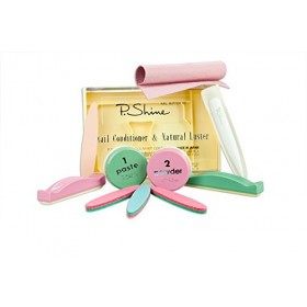 P-shine Kit de manucure japonaise professionnel avec soin et instructions français non garanti pour les ongles endommagés