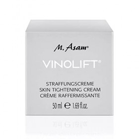 M. Asam VINOLIFT Crème raffermissante 50 ml – Crème pour le visage, action anti-rides intense, lisse et améliore lélastici
