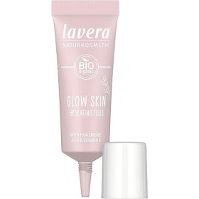 lavera Glow Skin Hydrating Fluid - Hydrate - éclat scintillant - Acide hyaluronique naturel & Vitamine&nbsp;E - VEGAN - 9 ml