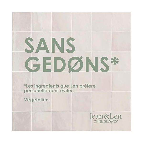 Jean & Len Sérum hydratant Figue de Barbarie & Hyaluron, pour tous types de peau, idéal comme base de maquillage, sérum pour 