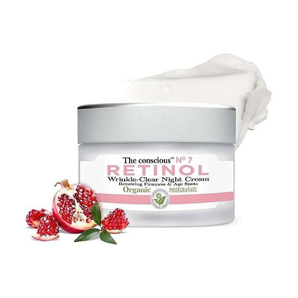 RETINOL wrinkle-clear night cream organic pomegranate 50 ml