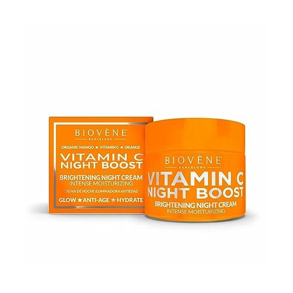 VITAMIN C NIGHT BOOST brightening night cream intense moisturizing 50 ml