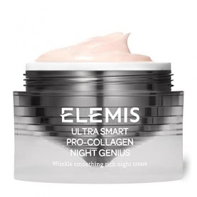 ELEMIS Night genius ultra smart pro-collagène, puissante récupération nocturne, pour la lutte naturelle de la peau contre les