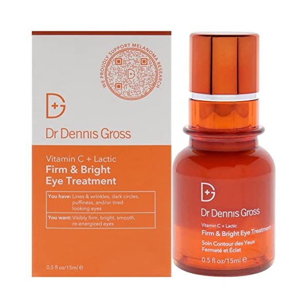 Dr. Dennis Gross Vitamin C Plus Lactic Firm and Bright Eye Treatment for Women 2.0 oz Treatment