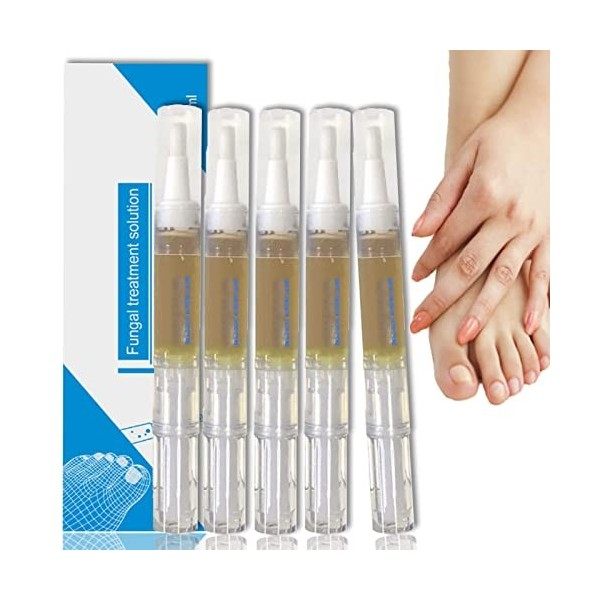 5Pcs Okita Toenail Fungus Pen,Nail Repair,Nail Fungus Treatment for Toenail Pen,Fix & Renew Damaged, Broken, Cracked Nails