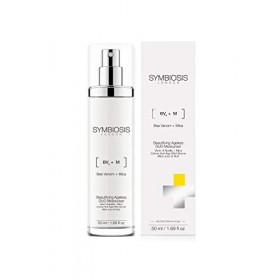 SYMBIOSIS LONDON Venin dAbeille + Mica Crème Anti-Âge Effet Bonne Mine Jour/Nuit 50 ml