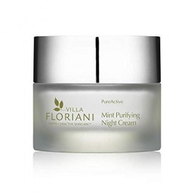 PureActive Purifying Night Cream - Mint by Villa Floriani for Unisex - 1.69 oz Cream