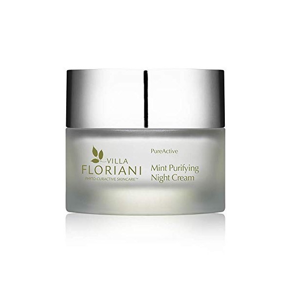 PureActive Purifying Night Cream - Mint by Villa Floriani for Unisex - 1.69 oz Cream